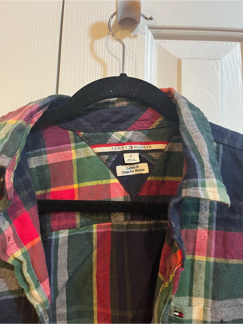 Tommy Hilfiger Men's Plaid Button-Up Shirt